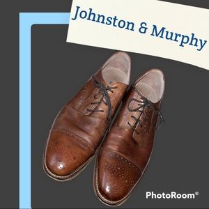 Johnston & Murphy Tan  size 12M H17 59-1993